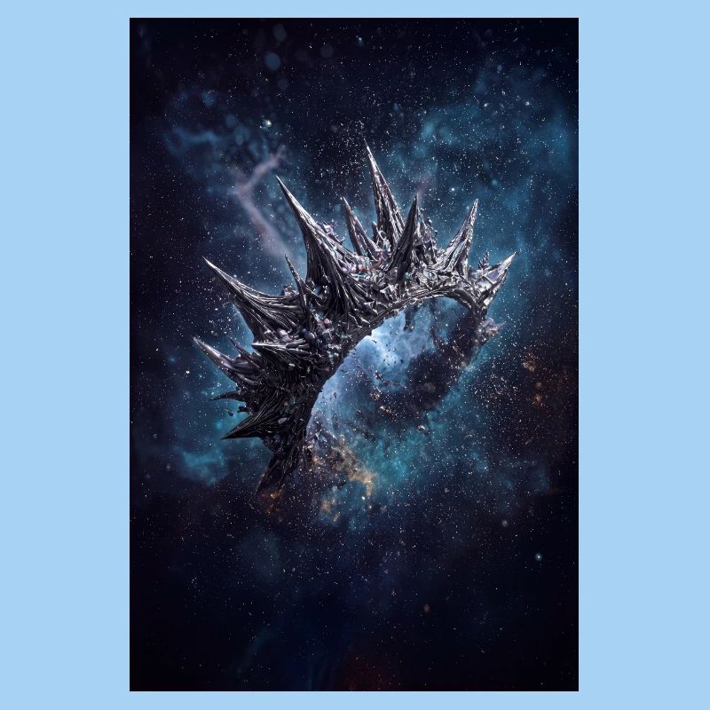 Spiked Nebula Crown