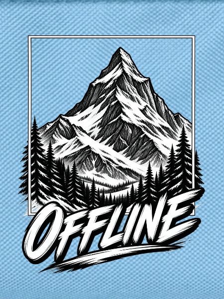 Offline-Berglandschaft