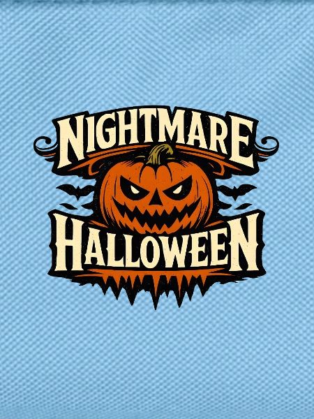 Nightmare Halloween Pumpkin Crest
