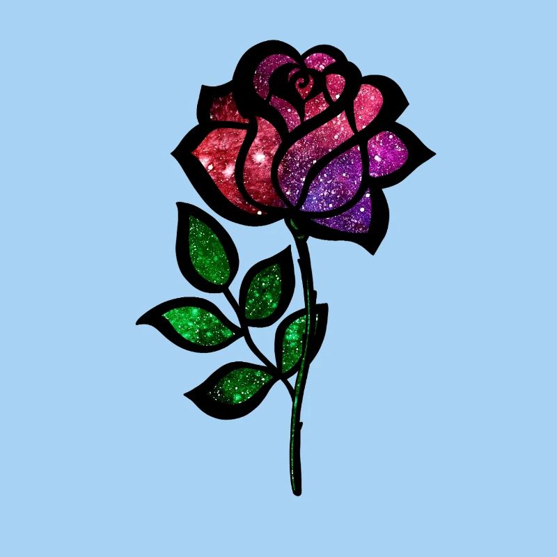 Kosmische Rose