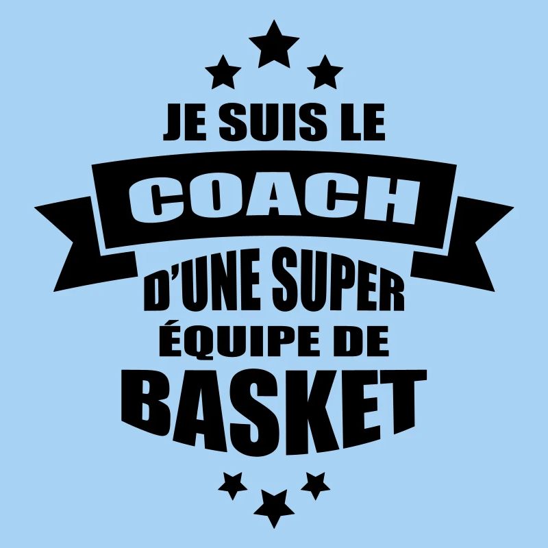 je suis le coach d'une super équipe de basket