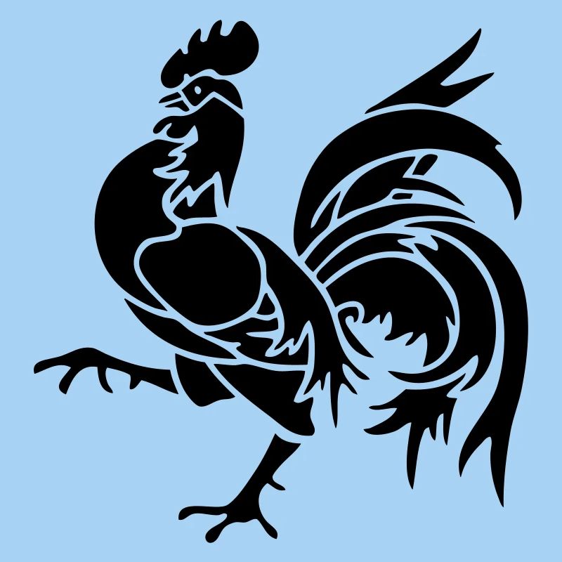 wallonia rooster bold walloon belgium