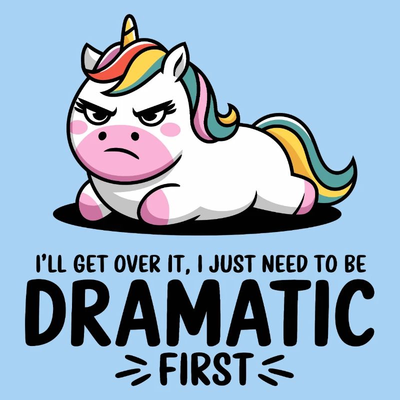 Dramatisches Einhorn