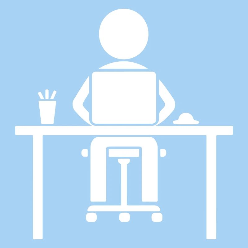 Travail d’ordinateur ouvrier