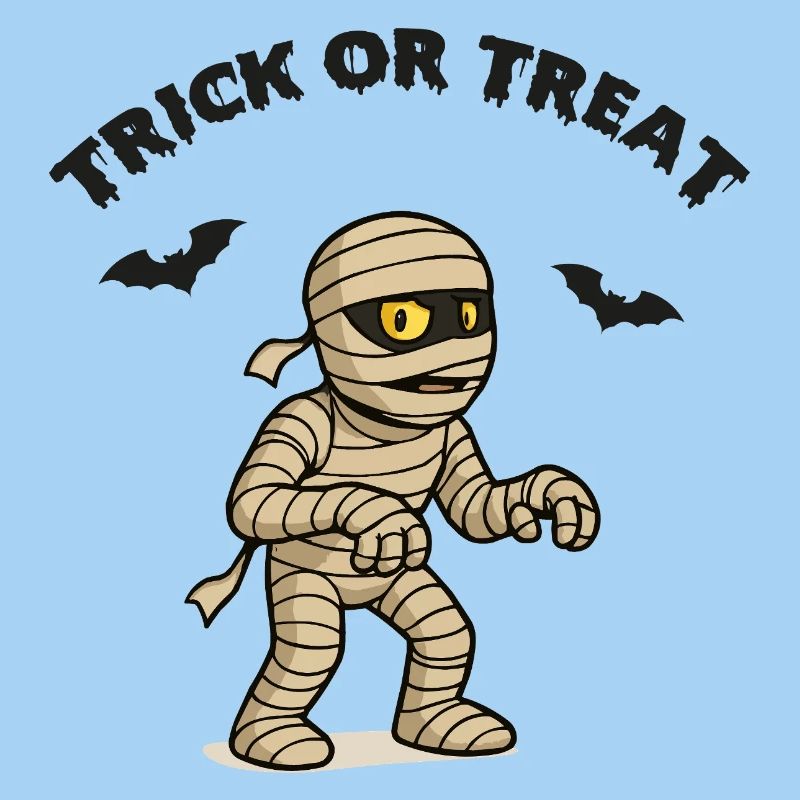 Mummy Comic Trick or Treat