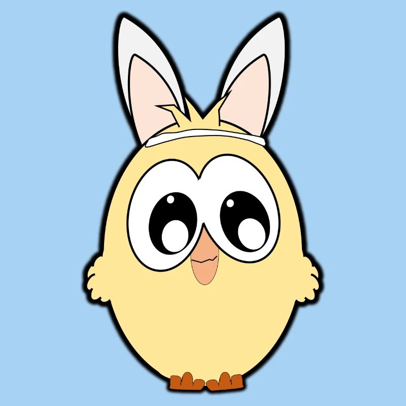 Poussin Lapin Rabbit chick Easter Pâques