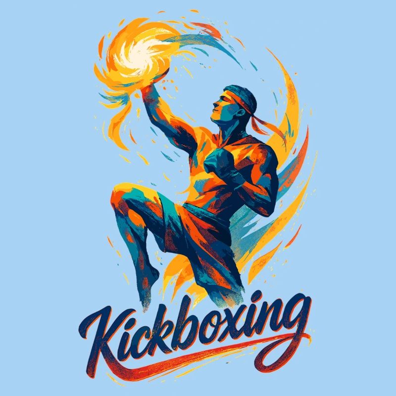 Kickboxing Boxer Fighter Dynamic Gift