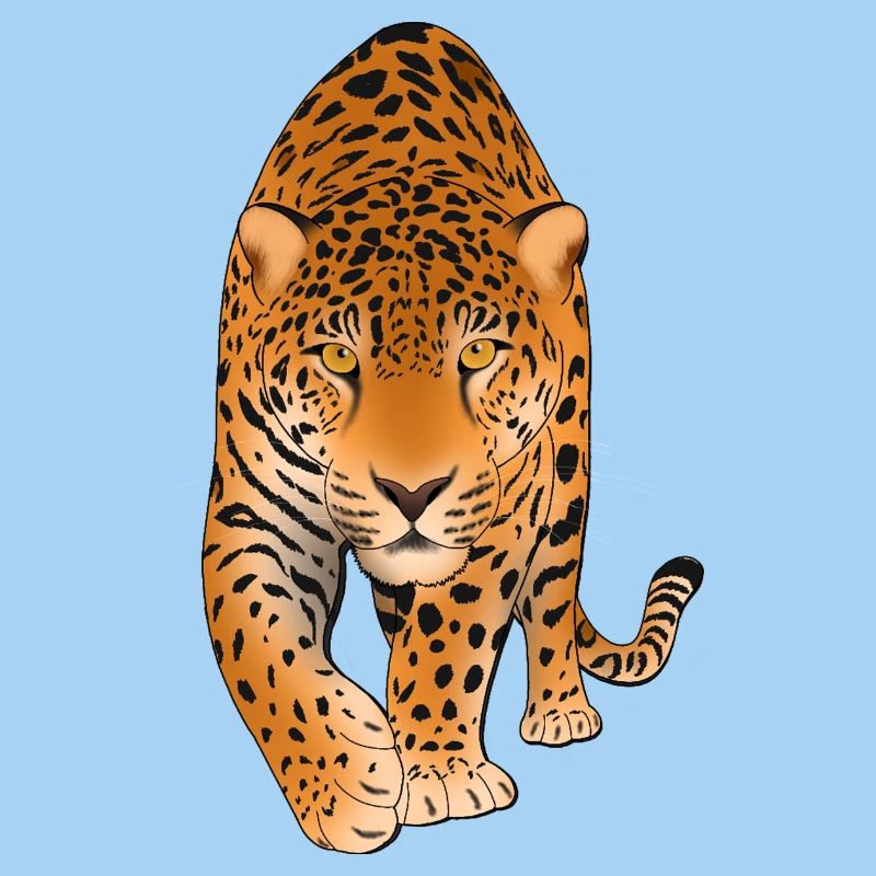 Leopard Raubkatze