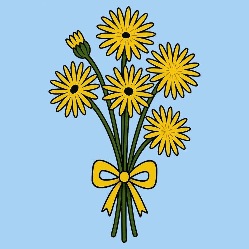 yellow bouquet