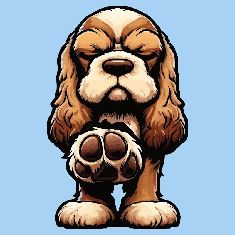 Cocker Spaniel Cocker Chien Cocker Propriétaire de cocker Spaniel