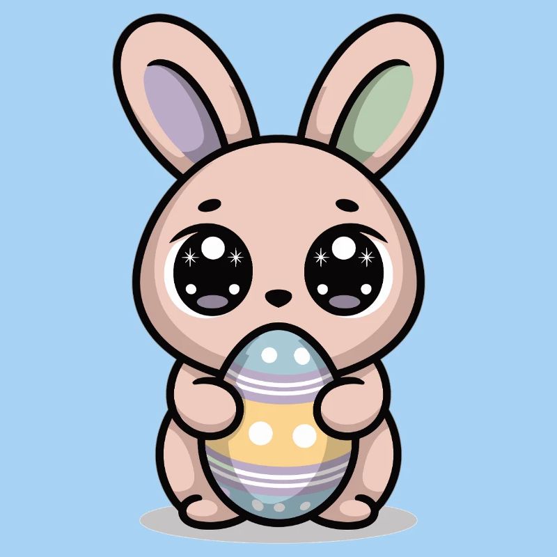 Cute Easter Bunny Kawaii Bunny