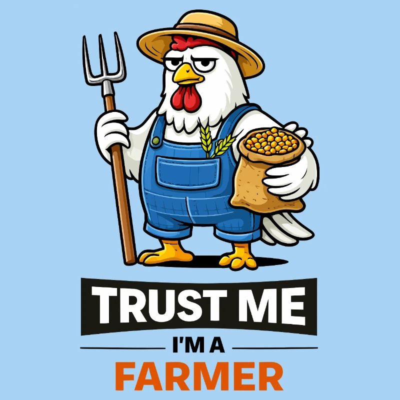 Imagine de poulet fermier Trust Me