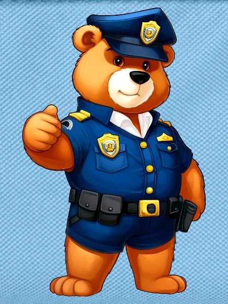 Bären Polizei