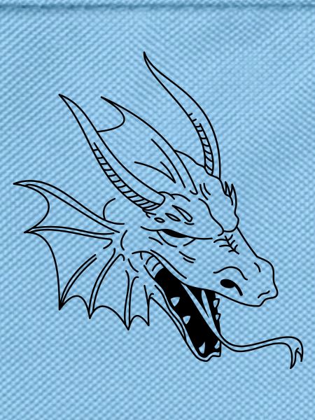 chinese dragon tribal