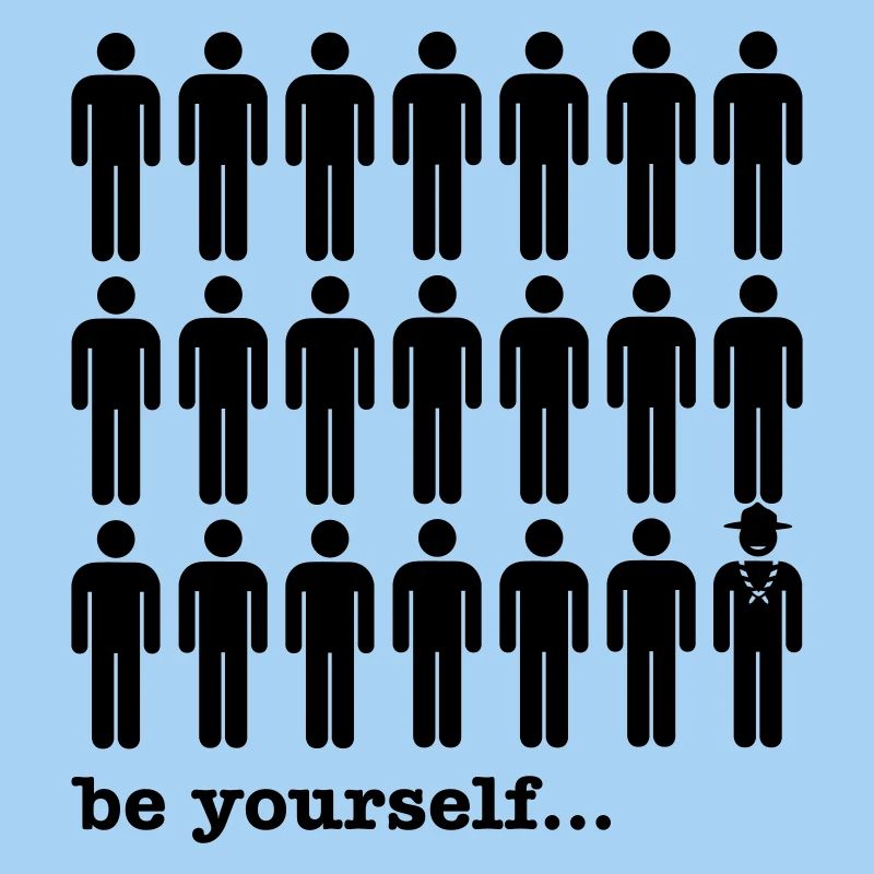 be yourself - Pfadfinder