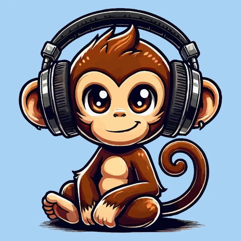 affe comic musik