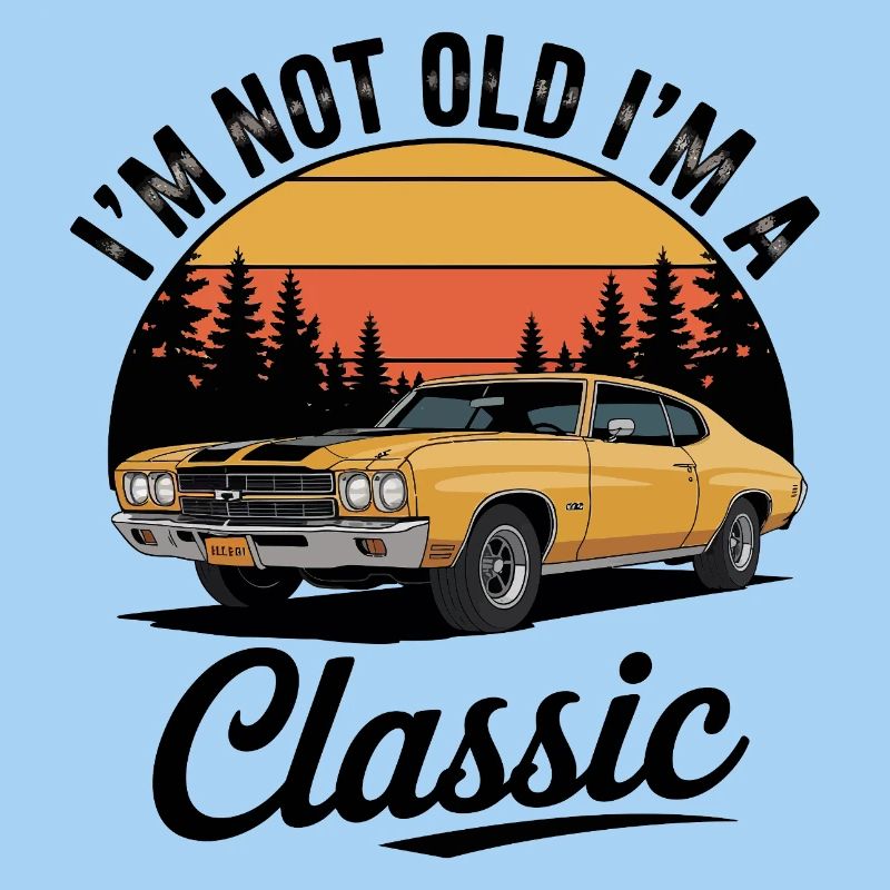 Ich bin nicht alt, ich bin ein klassischer Oldtimer
