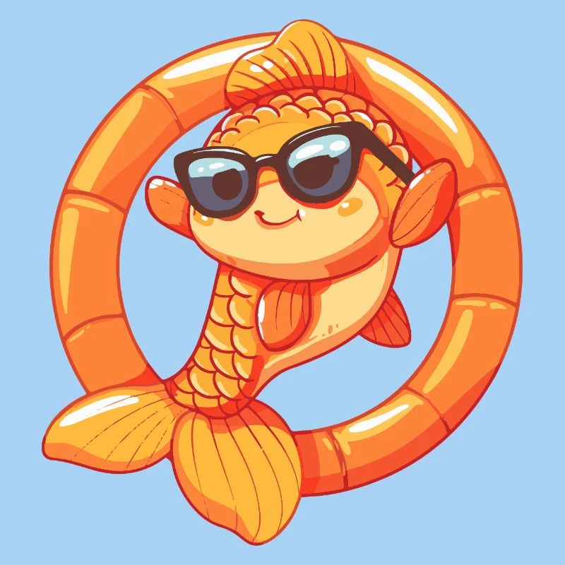 Goldfish Comic Cool