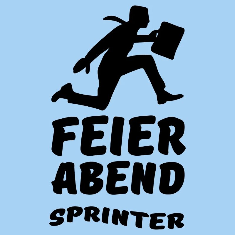 Feierabend Sprinter Geschenk Arbeit Büro