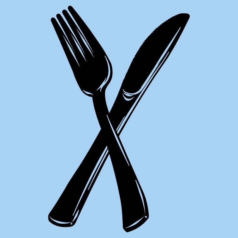 Knife and fork