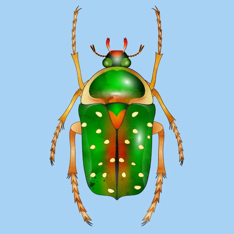 Stephanorrhina guttata-bel insecte