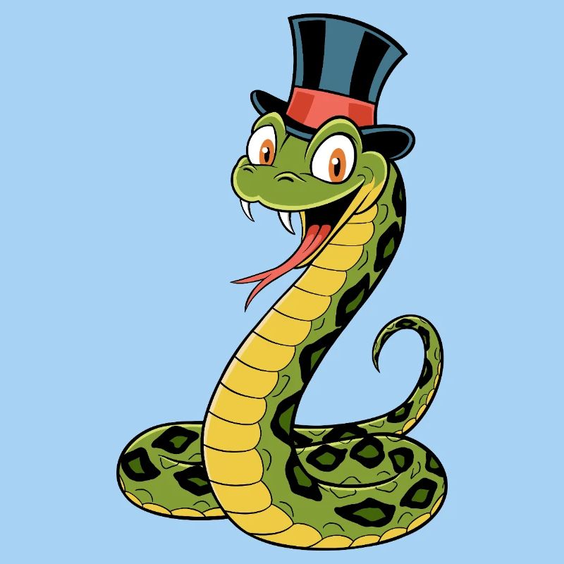 Serpent élégant
