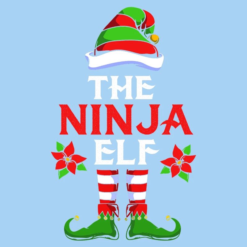 Elfe Elf Weihnachtsgeschenk Ninja