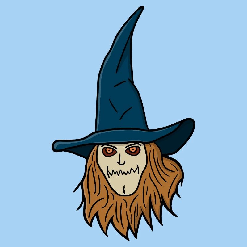 Vogelscheuche Hexe