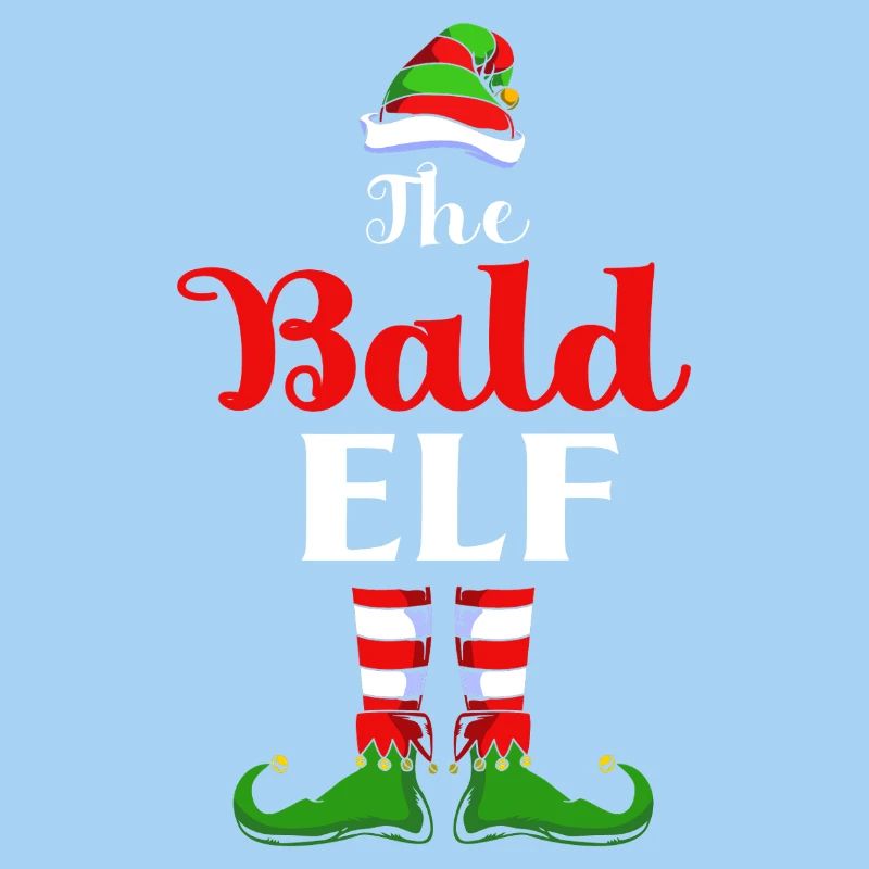 Elfe Elf Weihnachtsgeschenk Glatze
