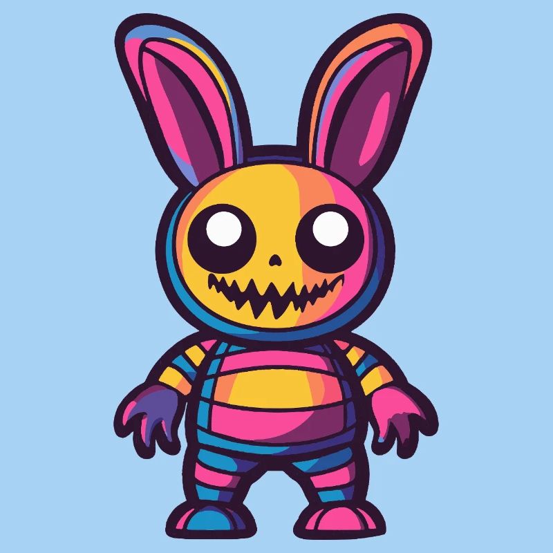 Bunny Halloween Zombie