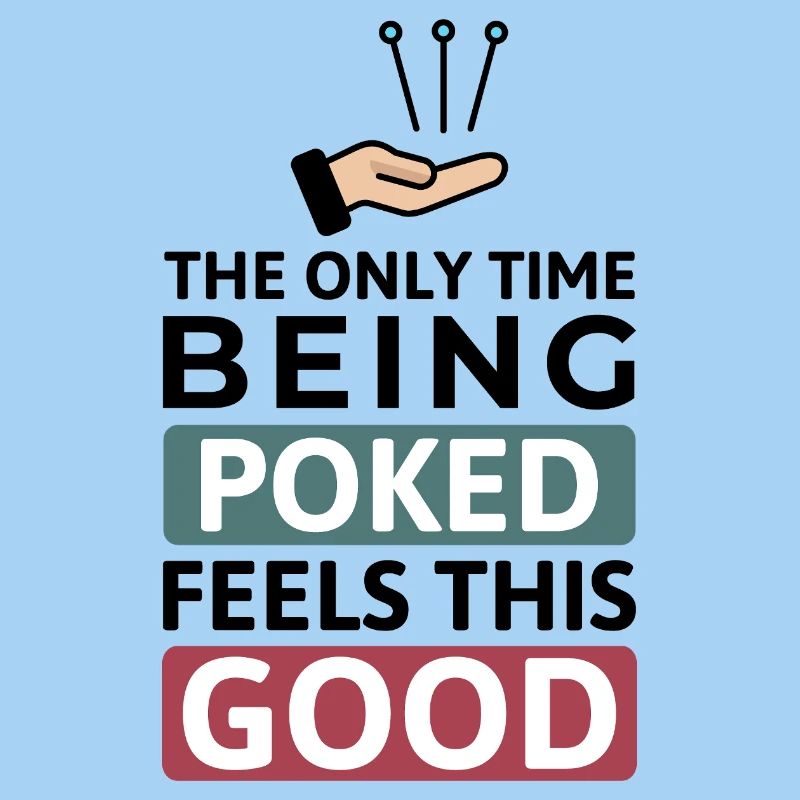 Das einzige Mal, dass sich ein Stich gut anfühlt, Akupunkteur