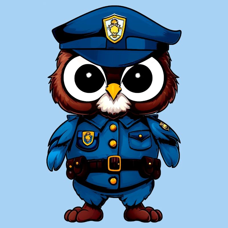 Eule Polizei
