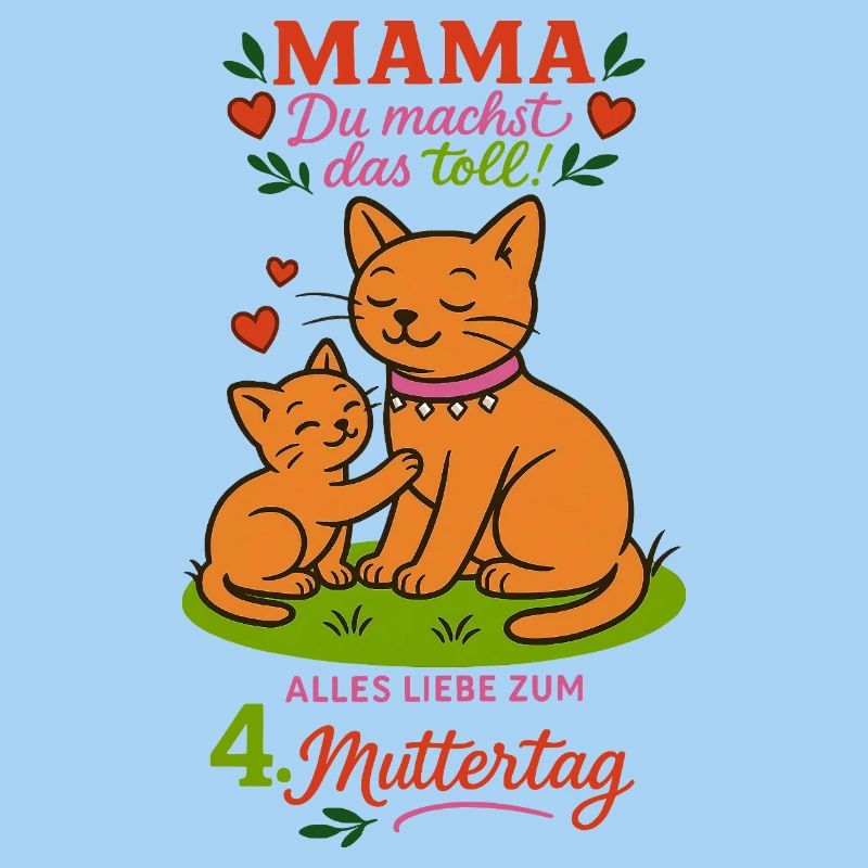 Mama , du machst das toll!" -  4. Muttertag