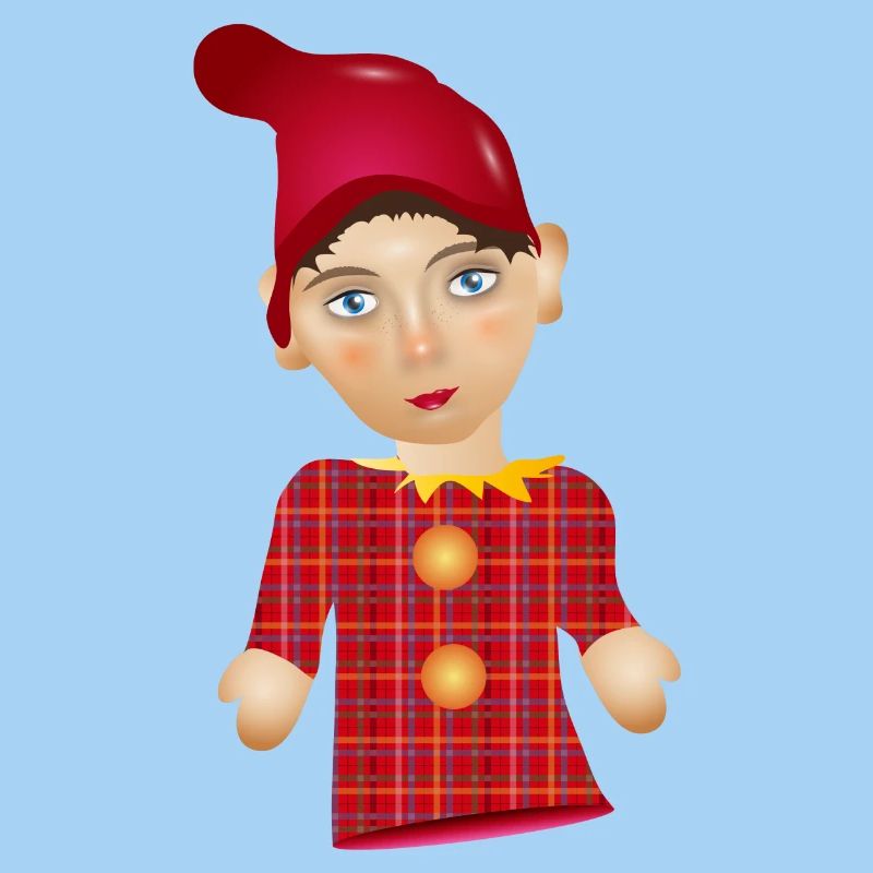 Der Kasper oder auch Kasperle als Puppen Figur