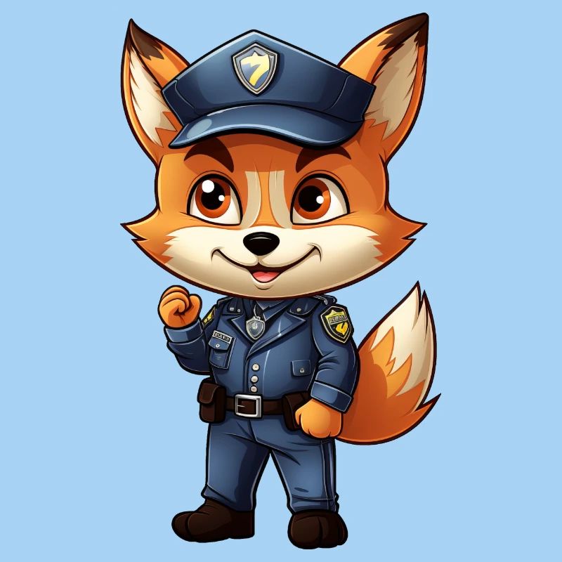 Fuchs Polizei