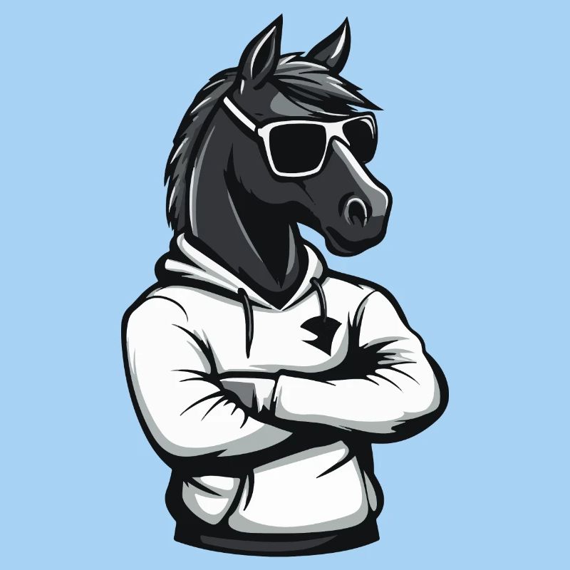 Bande dessinée de cheval