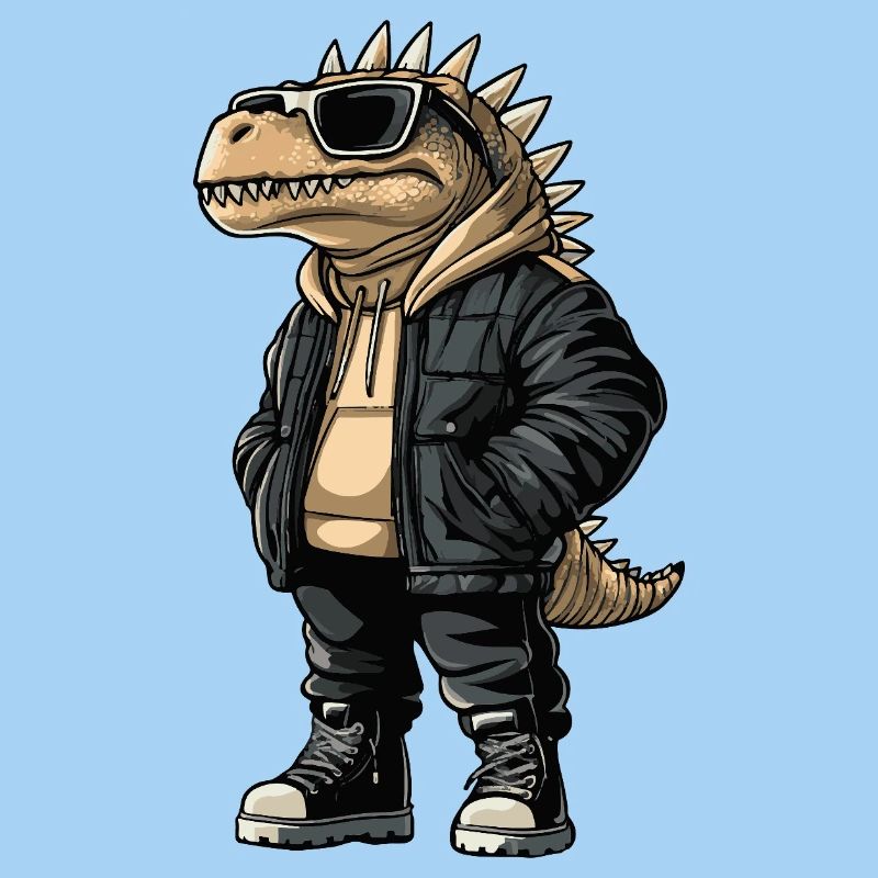 Dinosaurier stegosaurus Cool Winter