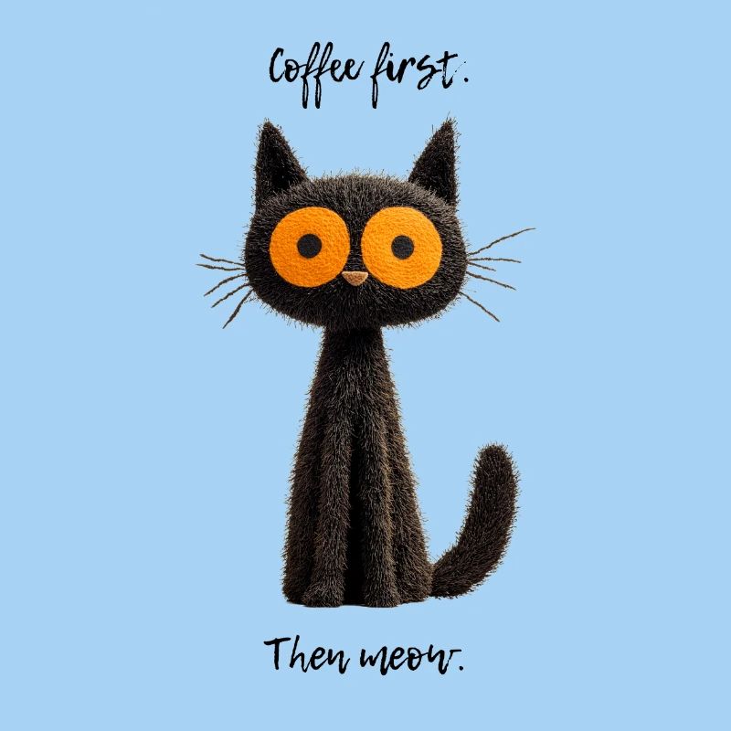Erst Kaffee – dann Miauen
