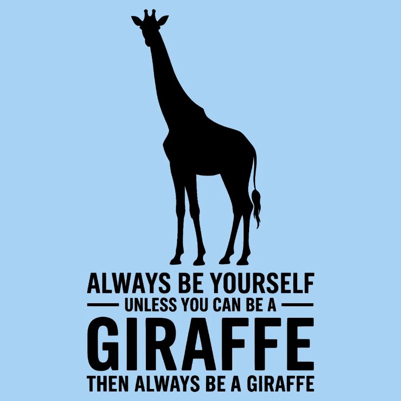 Giraffe Sprüche Giraffe Lustiges Giraffe Geschenk 
