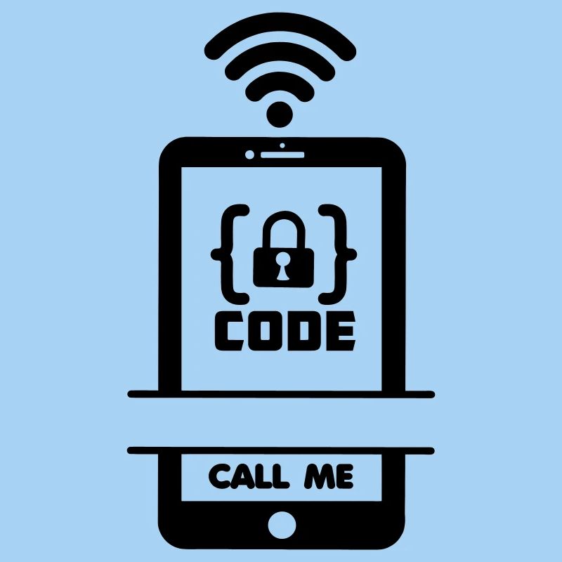 Appelez-moi téléphone pour programmeur