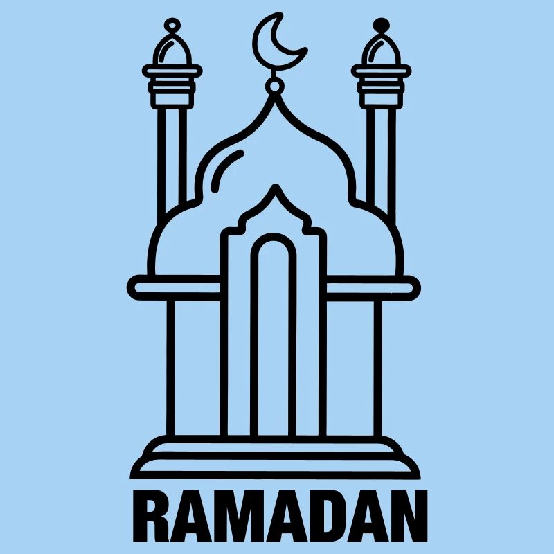 Mosquée du Ramadan transparente