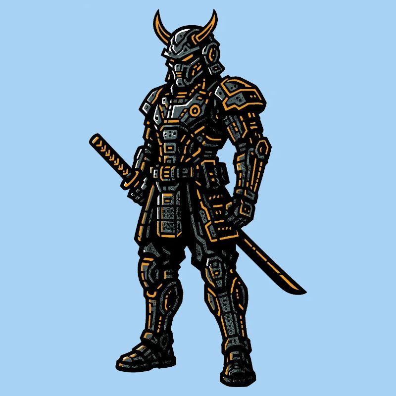 Cyberpunk Samurai