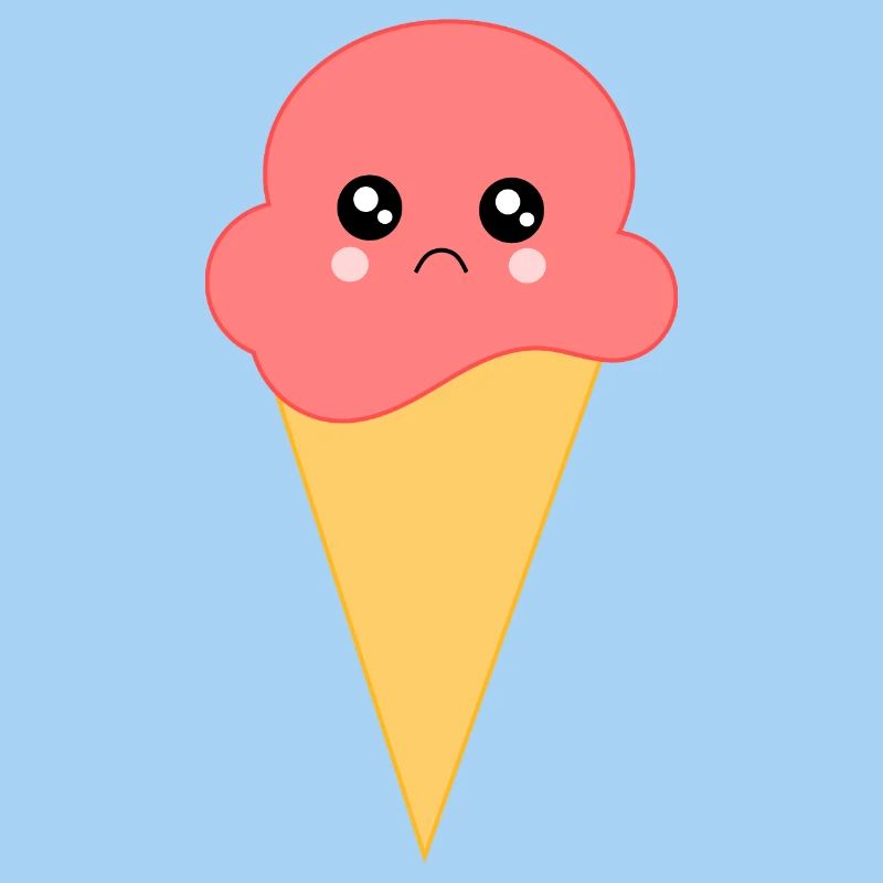 Eis Eiscreme Erdbeereis