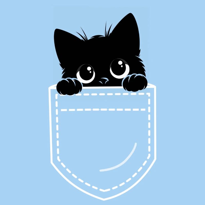 Schwarze Katze