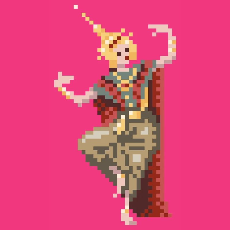 8bit Thai Dancer