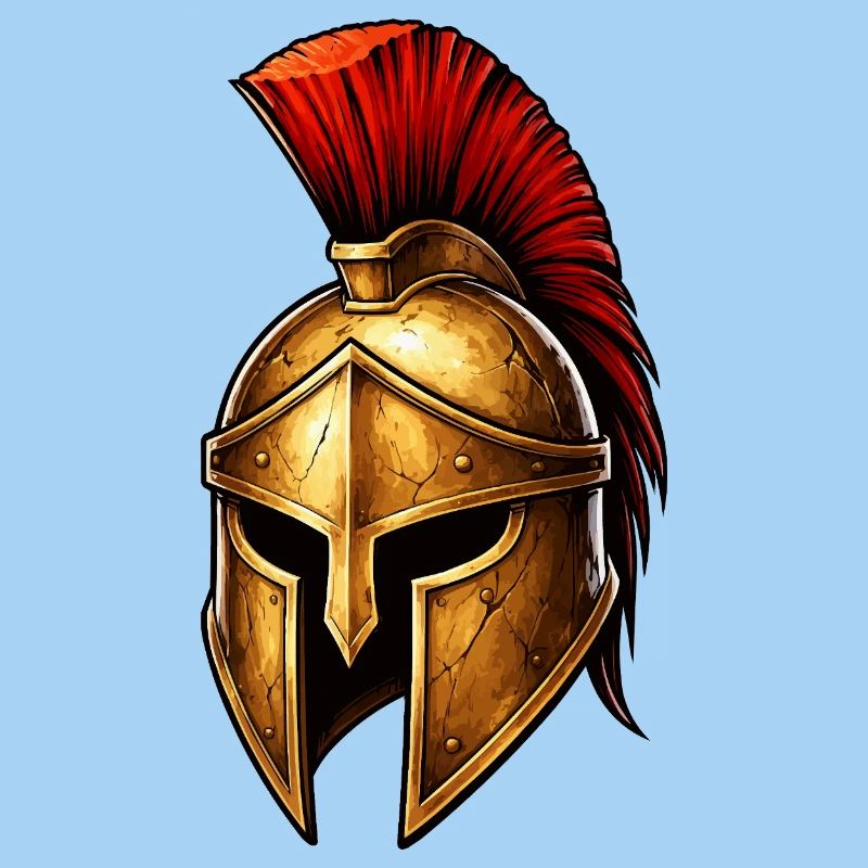 Spartan Knight's Helm