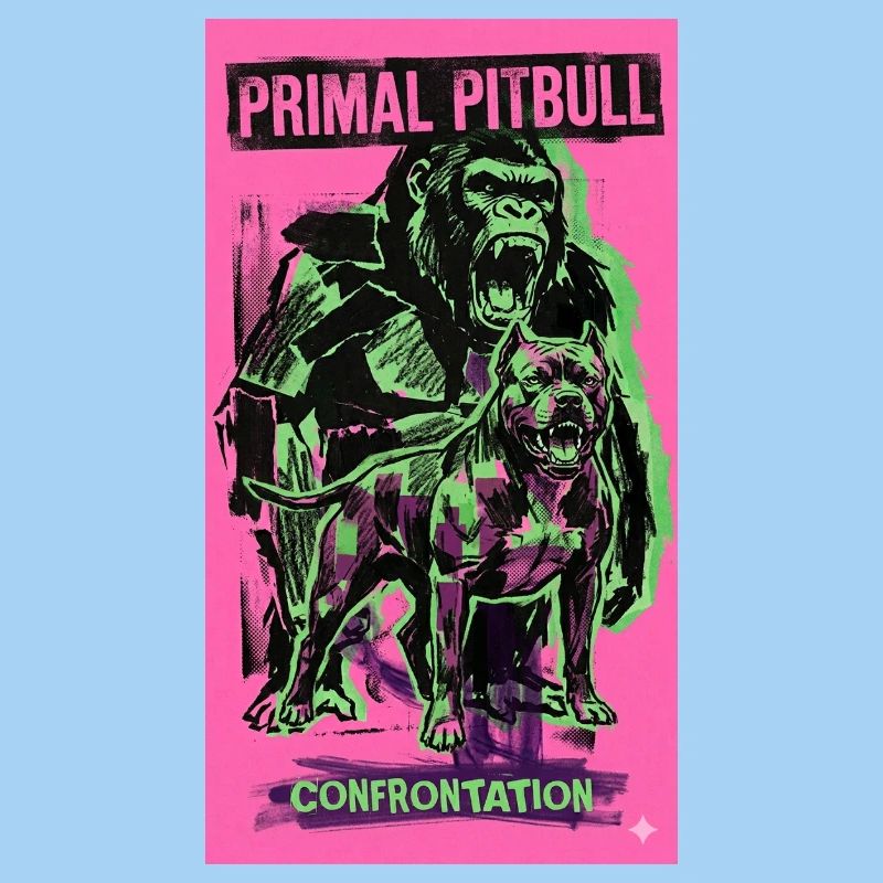 Primal Pitbull Konfrontation