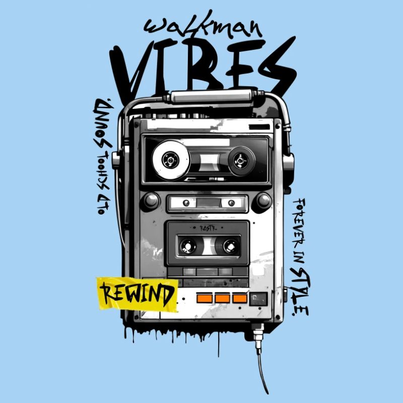 Retro Cassette Graffiti Device