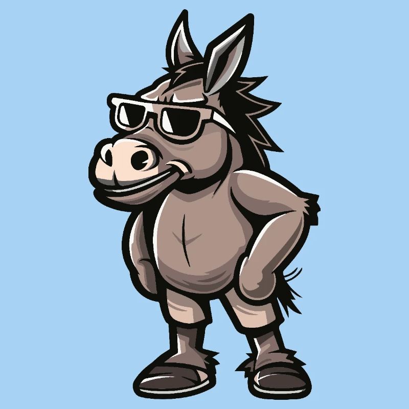 Donkey Cool Comic