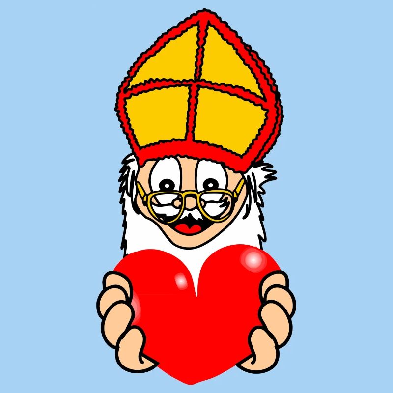 Sinterklaas mit Herz
